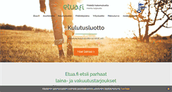 Desktop Screenshot of etua.fi